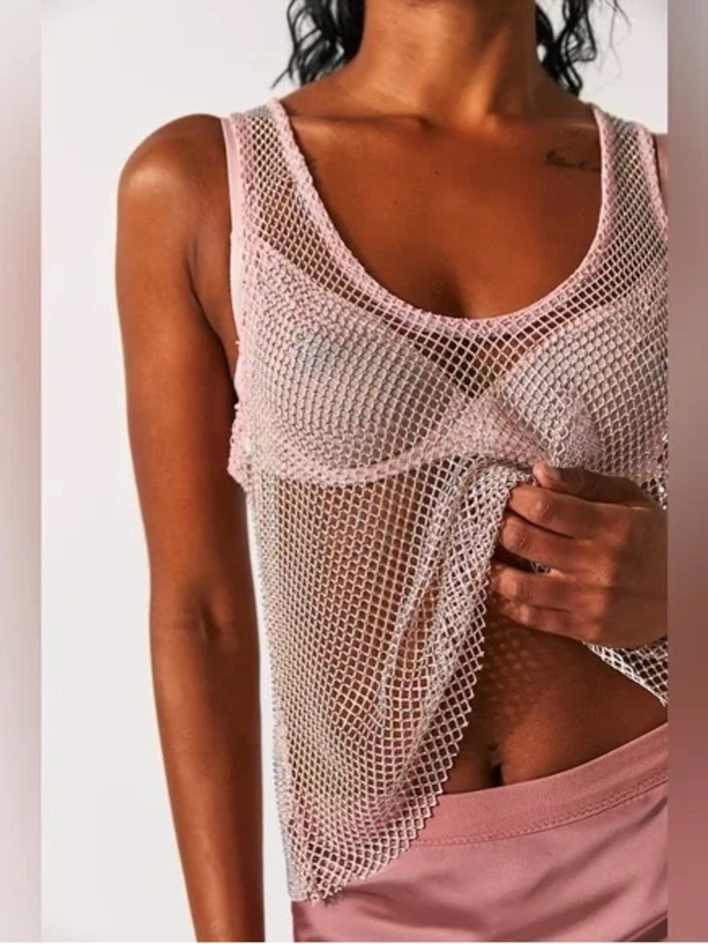 Free People Intimately Filter Finish Cami in Pretty Petals -Size XS NWT - Picture 2 of 8